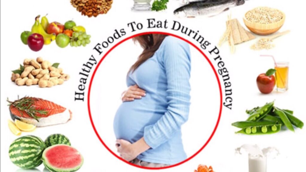 Healthy food for pregnant women